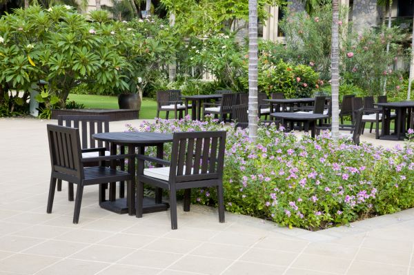 Courtyard Landscaping in Ponte Vedra Beach