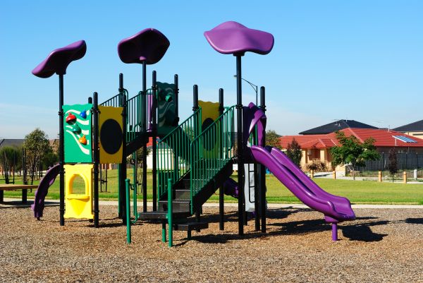 Playground Mulch Removal in Ponte Vedra Beach