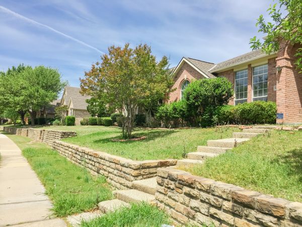 Sloped Yard Landscaping in Ponte Vedra Beach